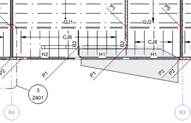 Figure 2 - Final Floor Framing Plan - Courtesy of McClure