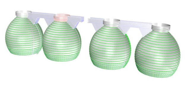 BIM of digesters – Courtesy of McClure BIM of digesters – Courtesy of McClure