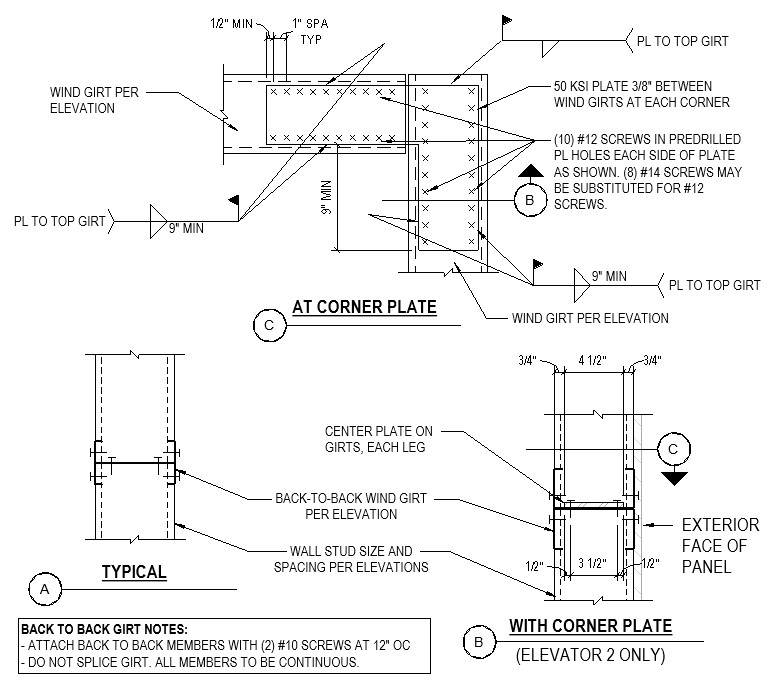 Elevator Corner Detail – Courtesy of Martin/Martin, Inc. Elevator Corner Detail – Courtesy of Martin/Martin, Inc.
