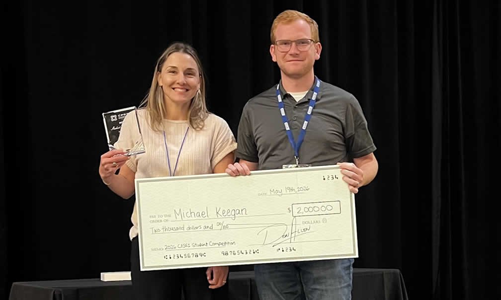 2026 CFSEI STUDENT COMPETITION WINNER - MICHAEL KEEGAN